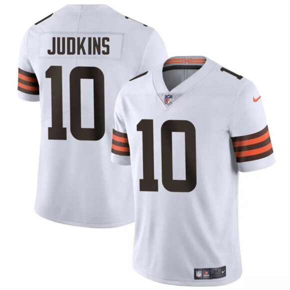 Mens Youths Kids Womens Quinshon Judkins Jersey White Stitched
